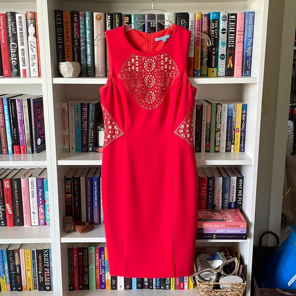 Antonio Melani coral sleveless dress size 2